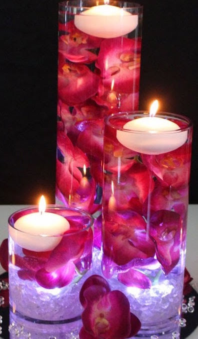 Custom wedding centerpiece details for events